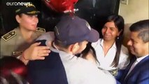 إطلاق سراح زعيمة المعارضة في بيرو كيكو فوجيموري بعد سجنها عام ونيف بتهم  فساد