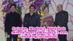 Salman Khan, Madhuri Dixit, Abhishek Bachchan attend Sooraj Barjatya's son wedding