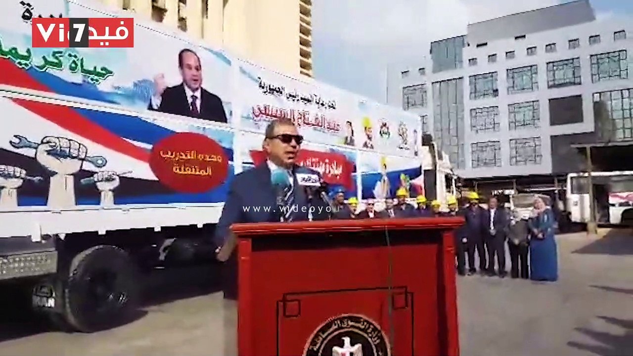 القوى العاملة تطلق 4 وحدات متنقلة لتدريب الشباب بمبادرة "حياة كريمة "