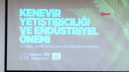 İstanbul-"oksijen deposu kenevirin ekimi teşvik edilmeli"