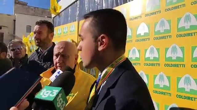 Di Maio - Dichiarazioni alla stampa dal “Villaggio Coldiretti” a Matera (30.11.19)
