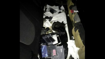 Şanlıurfa’da gümrük kaçağı 114 telefon ele geçirildi