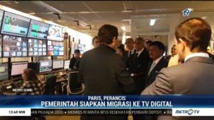Pemerintah Siapkan Migrasi TV Analog ke Digital