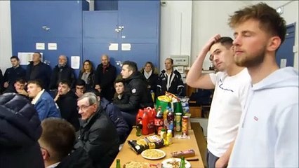 Remise de maillots Coupe de France