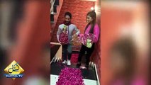 Cricketer Hasan Ali's Wife Samiya reached Pakistan first time after marriage