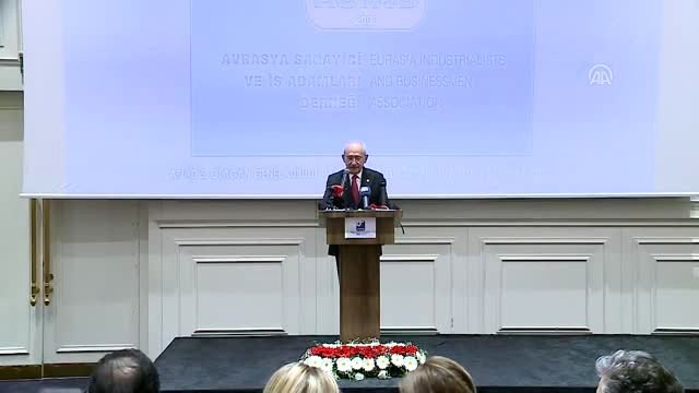 ASİAD Olağan Genel Kurulu - CHP Genel Başkanı Kemal Kılıçdaroğlu
