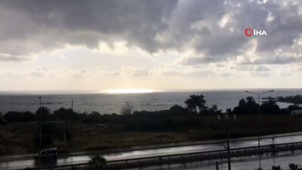 Alanya'da hortum şaşkınlığı