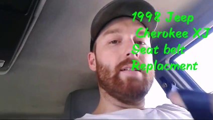 1998 Jeep Cherokee XJ Seatbelt replacement