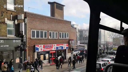 Firefighters tackle blaze at Wood Green cinema in London