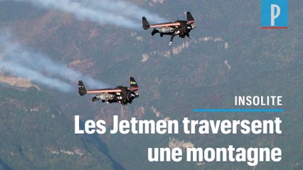 Extrême : les « Jetmen » ont traversé une montagne à 400 km/h