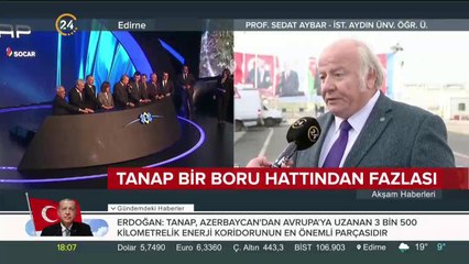 TANAP gazı Avrupa’ya bağlandı