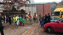Leigh Park camel procession