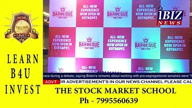 Barbeque Nation opens at kothapet Hyderabad Special Guest Dethadi Harika Exclusive interview