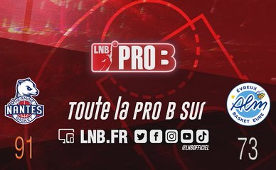 PRO B : Nantes vs Evreux (J8)