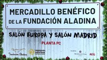 El mercado solidario de la Fundación Aladina vuelve por Navidad