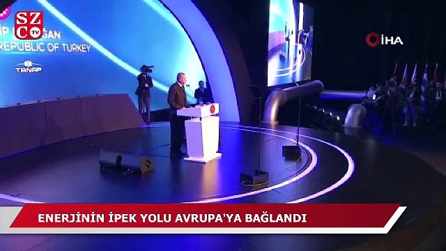TANAP gazı Avrupa’ya bağlandı