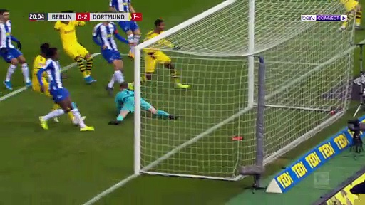 Hertha BSC 1-2 Borussia Dortmund