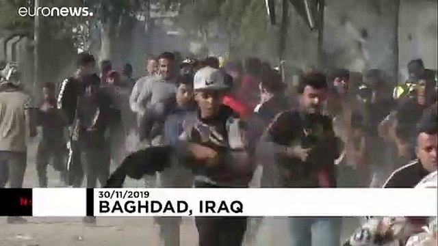 Las fuerzas de seguridad abren fuego contra manifestantes en Bagdad