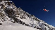 وفاة إيطالييْن من ممارسي التزلج الحر في انهيار ثلجي في جبل مون بلان