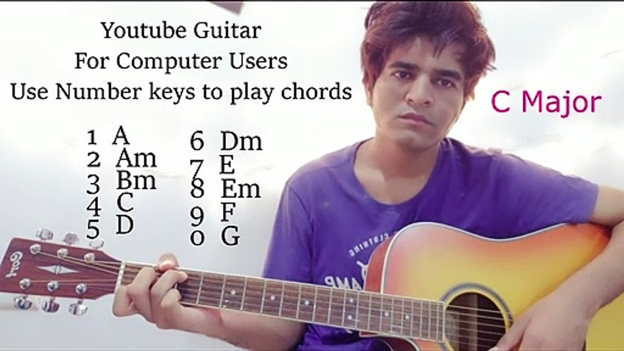 Dailymotion Guitar - Play it with your Computer Keyboard