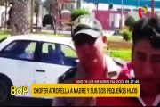 Tacna: conductor aparentemente ebrio arrolla a madre y sus dos hijos
