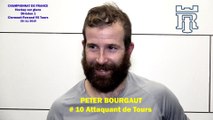 Hockey sur glace Interview de Peter Bourgaut, # 10 Attaquant des Remparts de Tours, le 30/11/2019