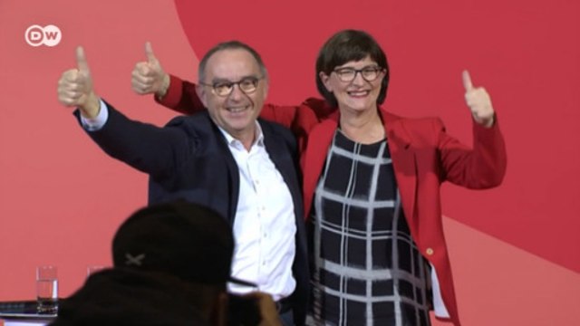 Правящая коалиция Германии оказалась под угрозой из-за перестановок в руководстве СДПГ (02.12.2019)
