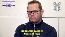 Hockey sur glace Interview de Rodolphe Garnier, Coach des Remparts de Tours, le  30/11/2019