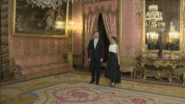 Los Reyes ofrecen una recepción a jefes de Estado y de Gobierno que acuden a la Cumbre del Clima