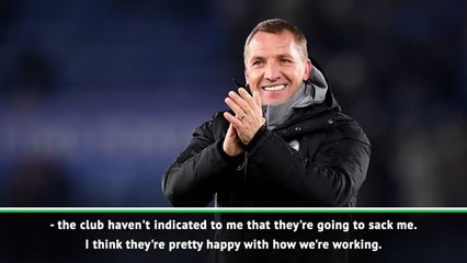 Скачать видео: 'Why would I want to leave Leicester?' - Rodgers denies Arsenal rumours