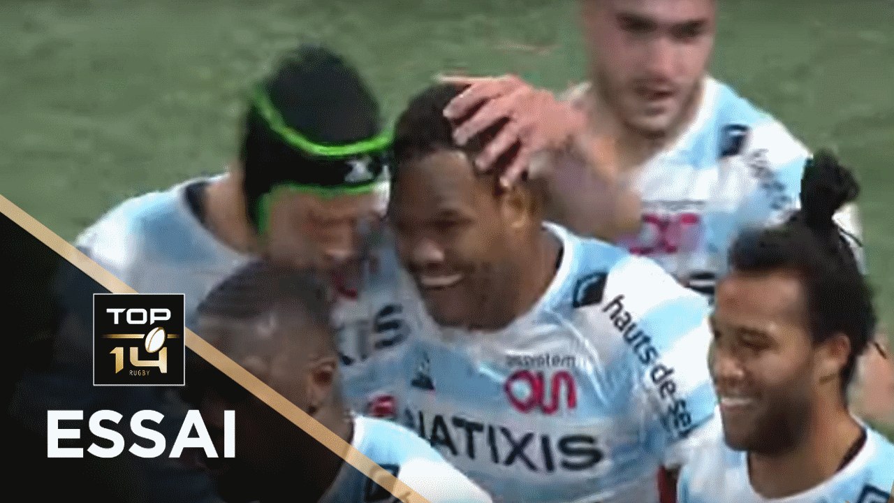 TOP 14 - Essai Virimi VAKATAWA 1 (R92) - Racing 92 - Bordeaux-Bègles - J10 - Saison 2019/2020