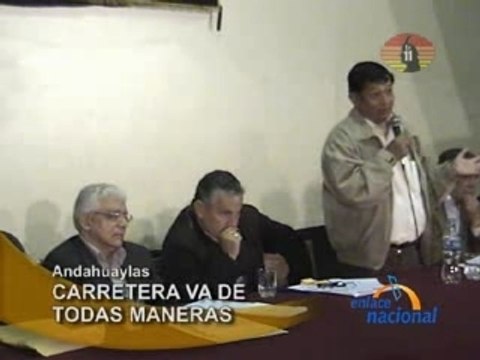 CARRETERA VA DE TODAS MANERAS - ANDAHUAYLAS