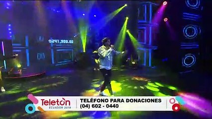 Presentación de José Luis Freire en la Teletón Ecuador