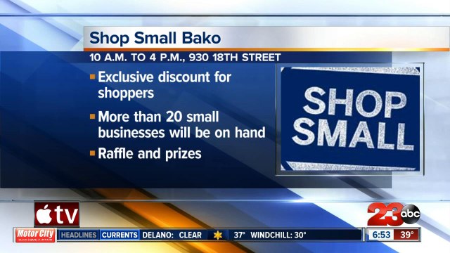 Inaugural Shop Small Bako encourages the community to shop and dine locally
