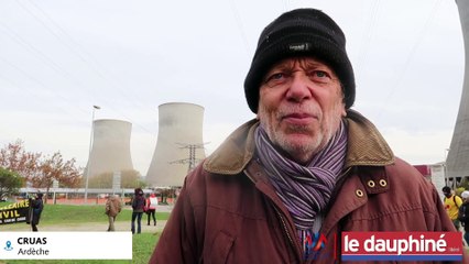 Manifestation à la centrale nucléaire : « Sur des zones sismiques, on risque le pire »