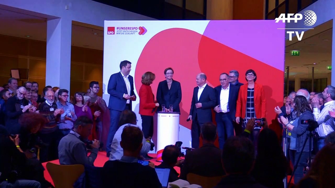 Esken und Walter-Borjans sollen künftig die SPD führen