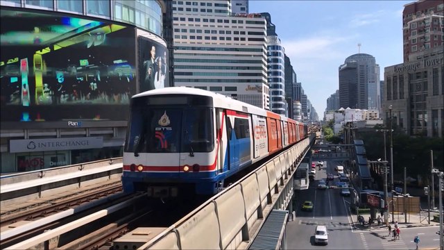 BTS SkyTrain in Bangkok, Thailand