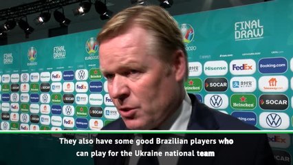 Koeman cautious of Shevchenko's Ukraine