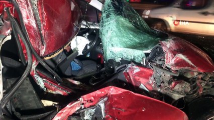 TEM Otoyolu’nda feci kaza: 1 ölü, 5 yaralı