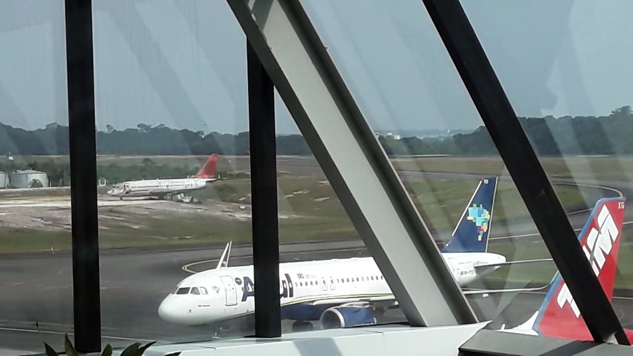 [SBEG Spotting]Airbus A320NEO PR-YYD,Airbus A320 PR-TYF e Embraer 195 PR-AXU em Manaus