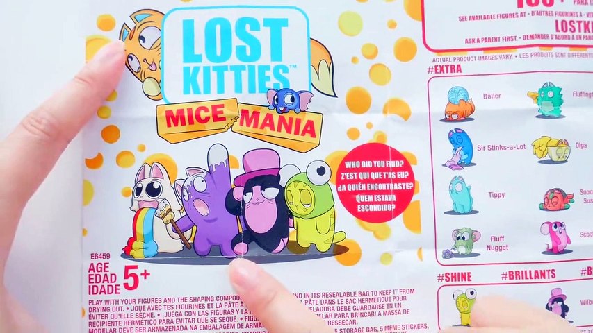 Hasbro, Lost Kitties, Itty Bitty Kitties, Series 1 (2 Pack)