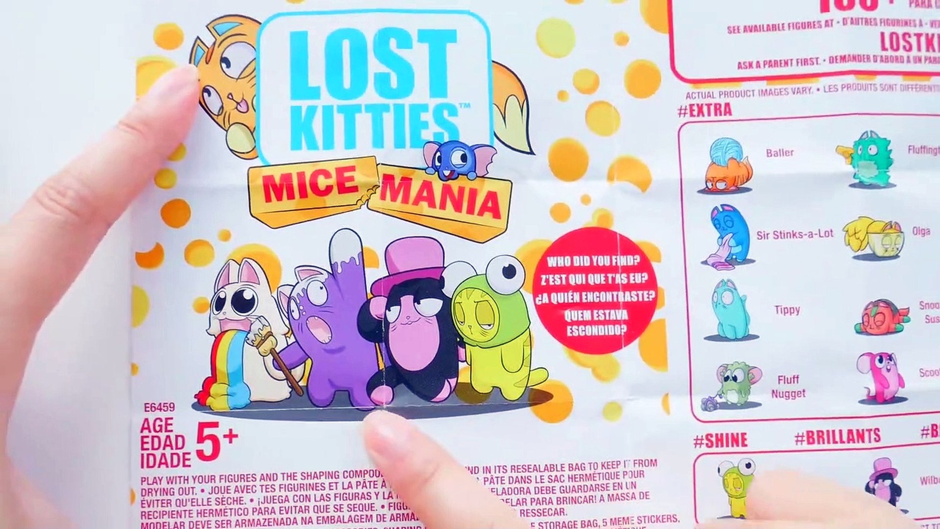 Lost Kitties Board Game With Exclusive Figures Ages 5 and Up