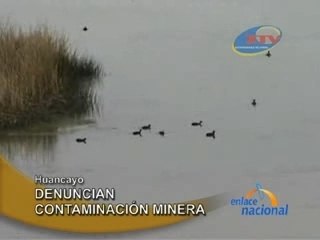 DENUNCIAN CONTAMINACIÓN MINERA - HUANCAYO