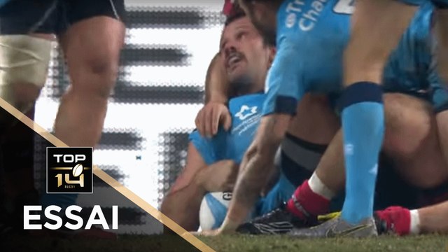 TOP 14 - Essai Bismarck DU PLESSIS (MHR) - Montpellier - Lyon - J10 - Saison 2019/2020