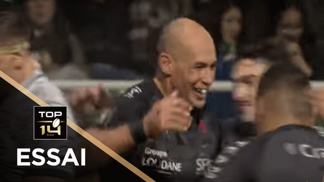 TOP 14 - Essai Sergio PARISSE (RCT) - Pau - Toulon - J10 - Saison 2019/2020