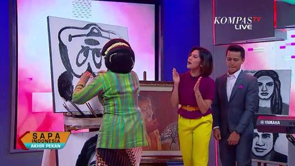 Ini Dia A Del Sarono, Penyanyi dan Pelukis Terbalik