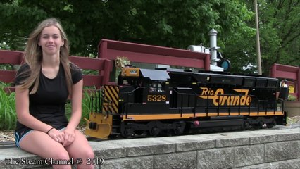 Review : 1.6" Scale SD45 Rio Grande Diesel Locomotive