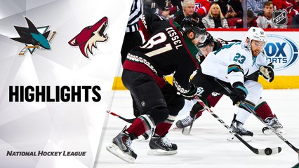 NHL Highlights  Sharks @ Coyotes 11/30/19
