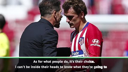 Simeone and Valverde discuss Griezmann's return to Atleti
