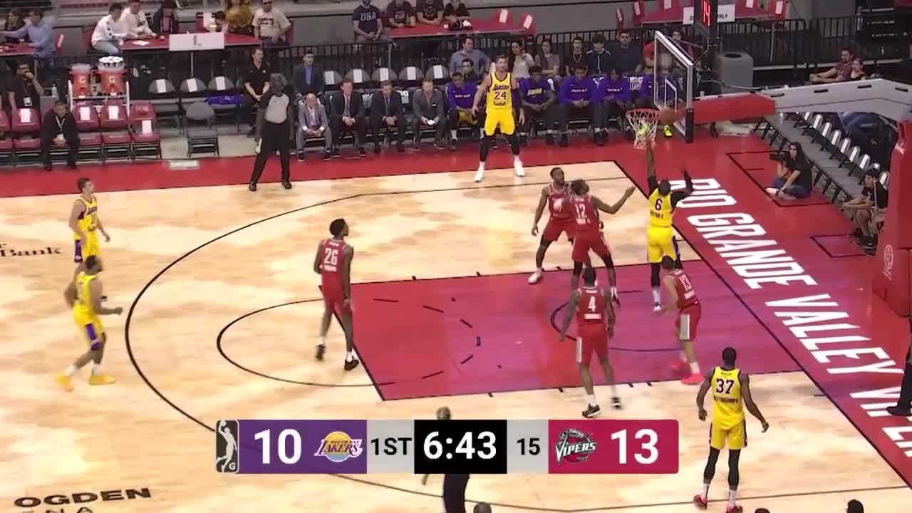Ray Spalding (24 points) Highlights vs. South Bay Lakers